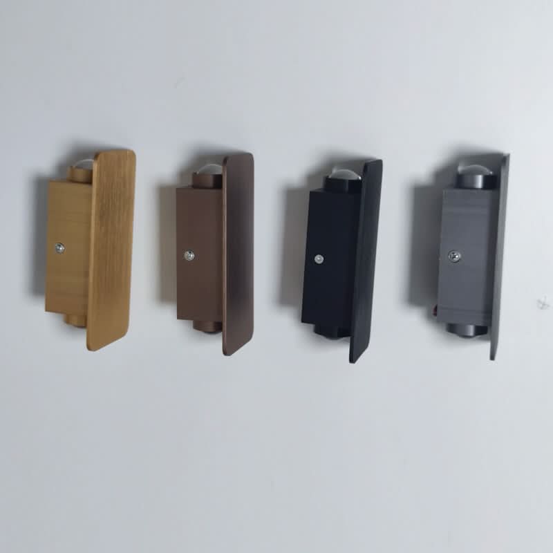 Applique LED rettangolare in alluminio minimalista nordico