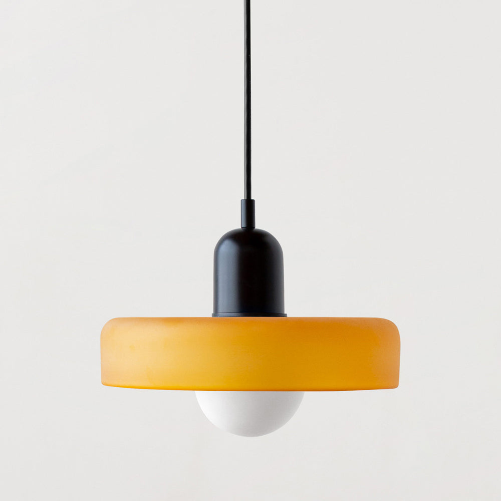 ColorLoop Pendant – Lampada a sospensione artistica Bauhaus con luce calda