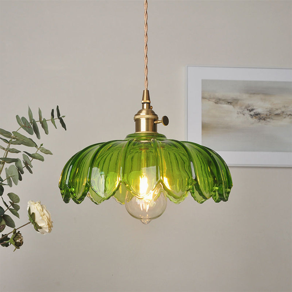 Luce in vetro che incanta per i dettagli!