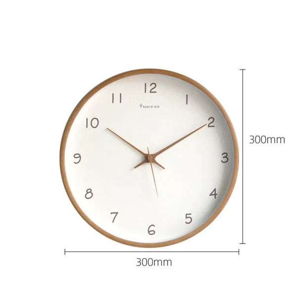Elegante Orologio da Parete Silenzioso – Per un'Interior Design Rilassante e Stile