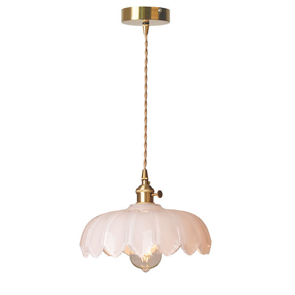 Luce in vetro che incanta per i dettagli!