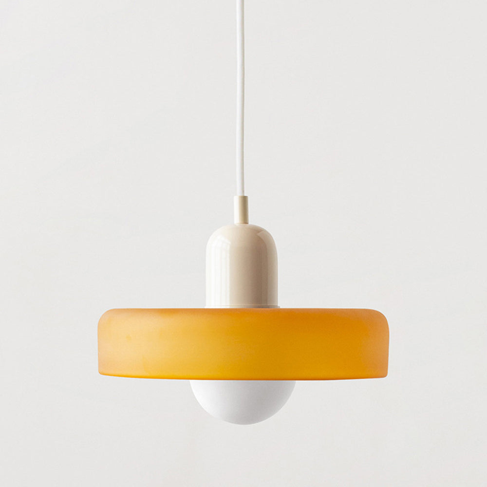 ColorLoop Pendant – Lampada a sospensione artistica Bauhaus con luce calda