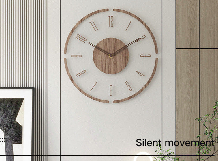 Orologio da parete in legno in stile scandinavo - WoodWave