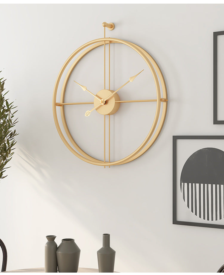 Orologio da Parete Grande Silenzioso Minimalista Nordico 20 Pollici