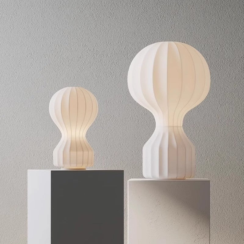 Lampada da Tavolo in Seta Wabi-Sabi