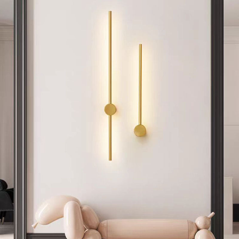 Aurevia | Applique LED Minimalista con Struttura in Ferro Elegante e Illuminazione Ambientale Morbida