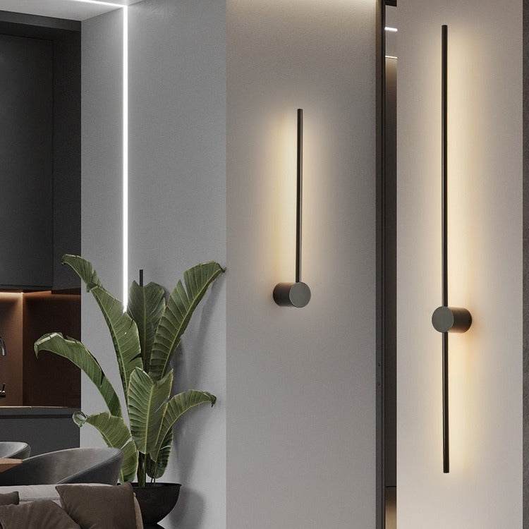 Aurevia | Applique LED Minimalista con Struttura in Ferro Elegante e Illuminazione Ambientale Morbida