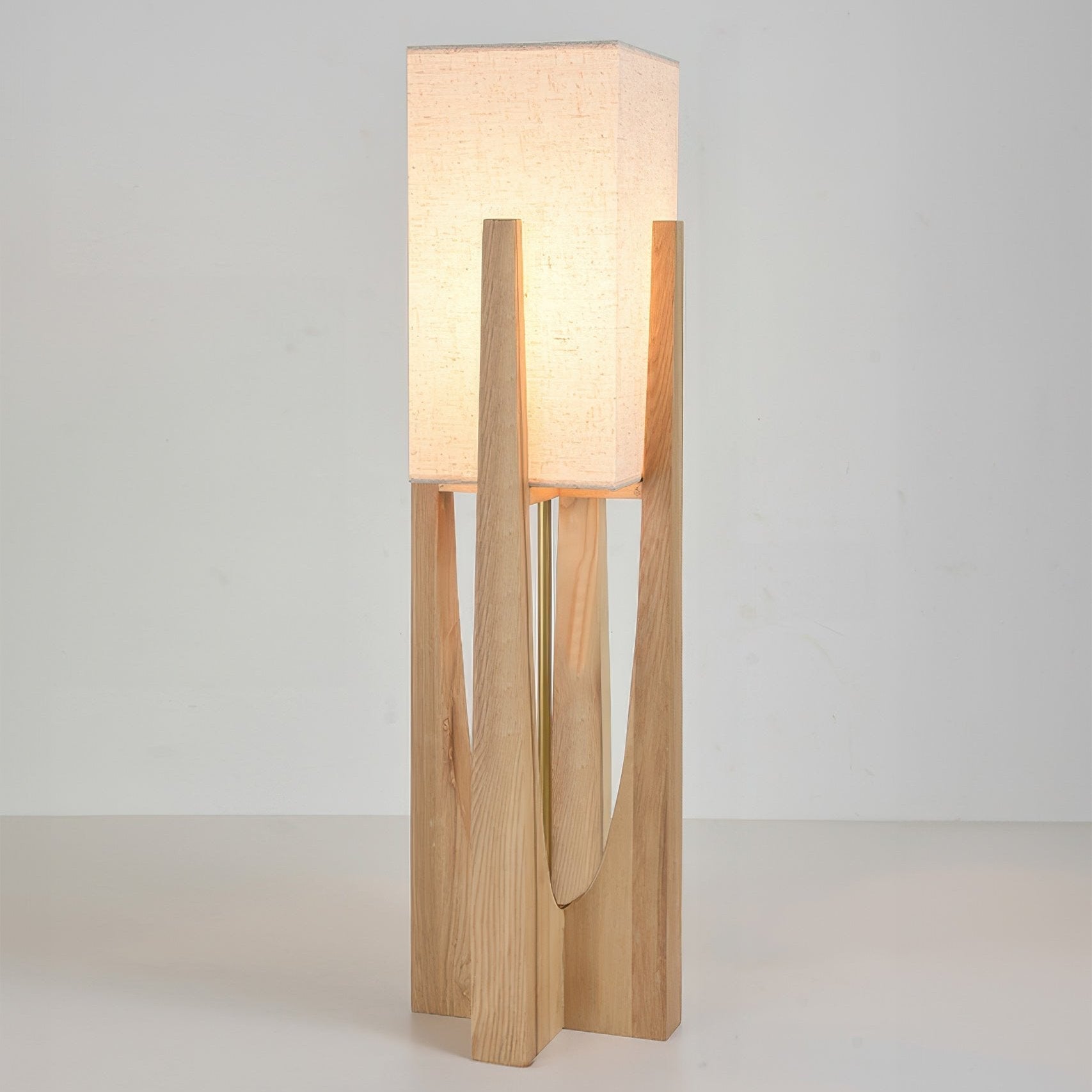 Kanso | Lampada da Terra Minimalista Wabi-Sabi con Luce Ambientale Morbida