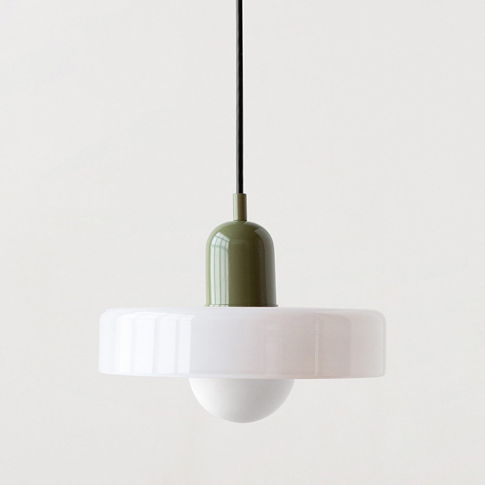 ColorLoop Pendant – Lampada a sospensione artistica Bauhaus con luce calda