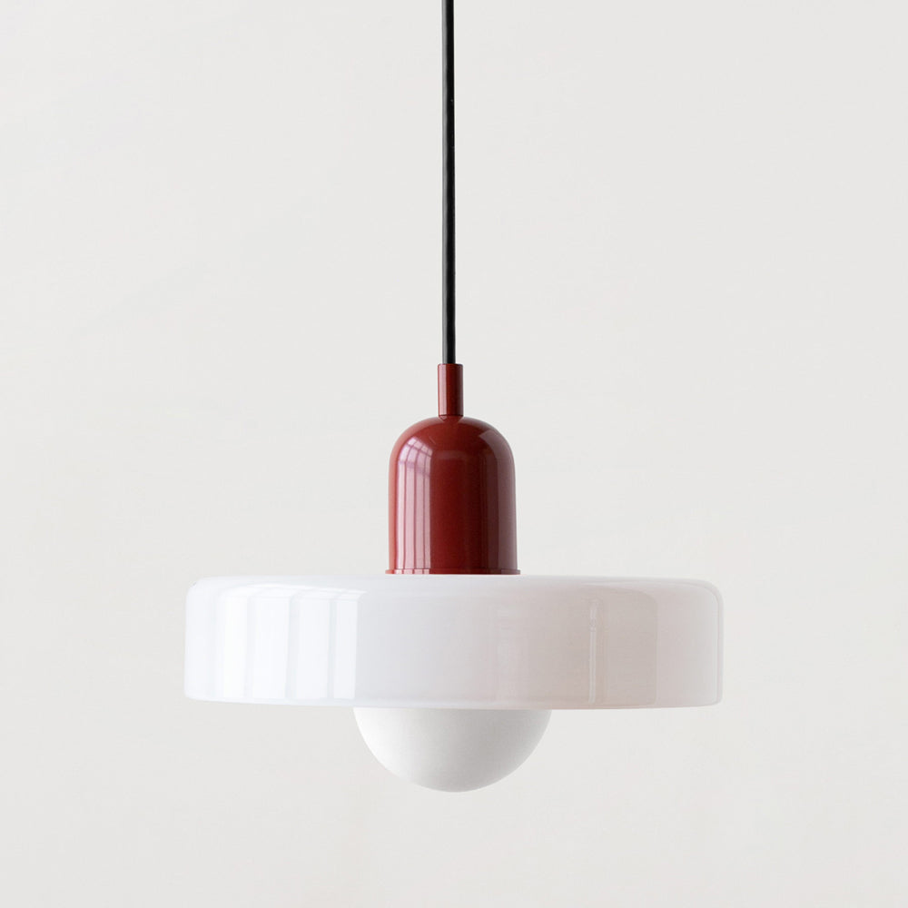 ColorLoop Pendant – Lampada a sospensione artistica Bauhaus con luce calda