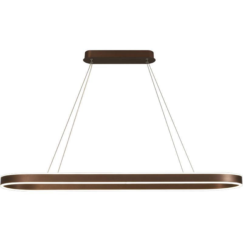 Tressa - Lampada a Sospensione da Cucina Oro Rosa