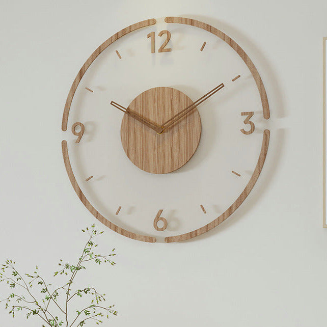Orologio da parete in legno in stile scandinavo - WoodWave