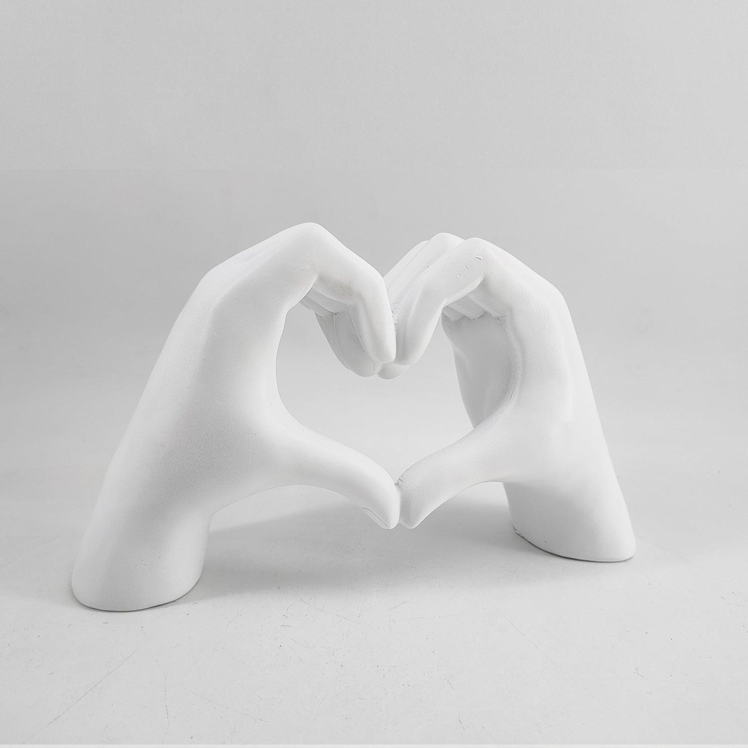 LoveSculpt Decorazione in Legno a Forma di Cuore Fatto a Mano – Simbolo di Amore e Connessione per Decorare la Casa