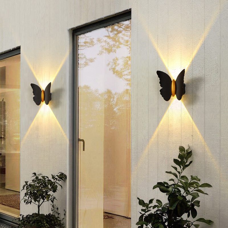 Luce da Parete Esterno Aesthetica Farfalla