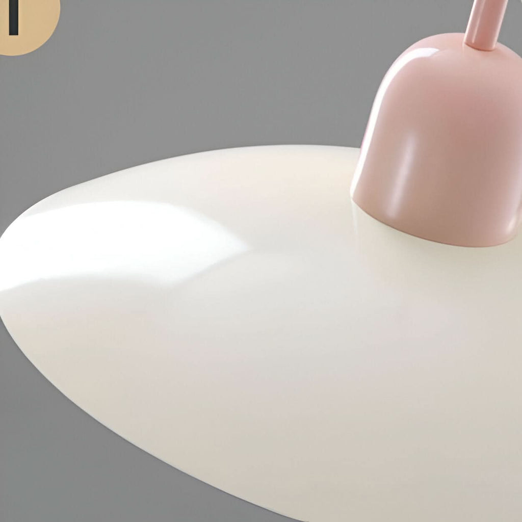 Moderno Lampadario Macaron Bauhaus – Ombra in Ferro