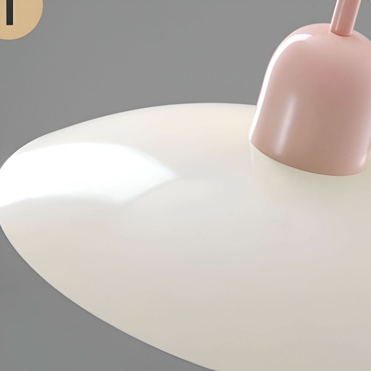 Lampada a Sospensione Modern Macaron Bauhaus – Ombra in Ferro