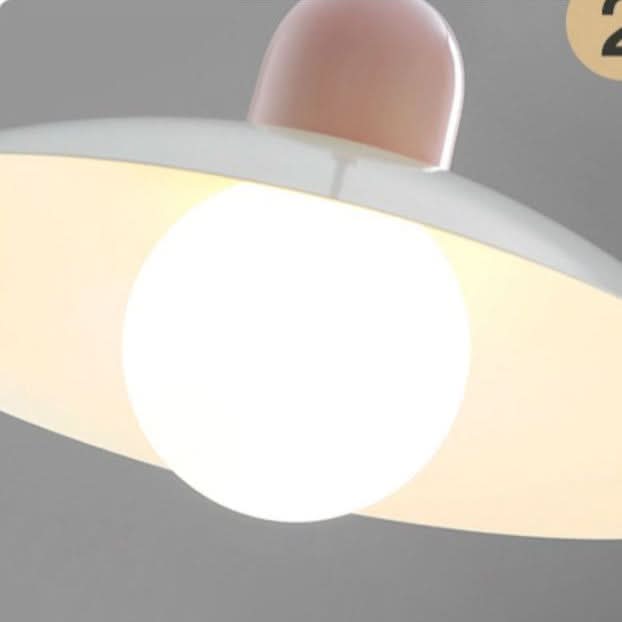 Lampada a Sospensione Modern Macaron Bauhaus – Ombra in Ferro