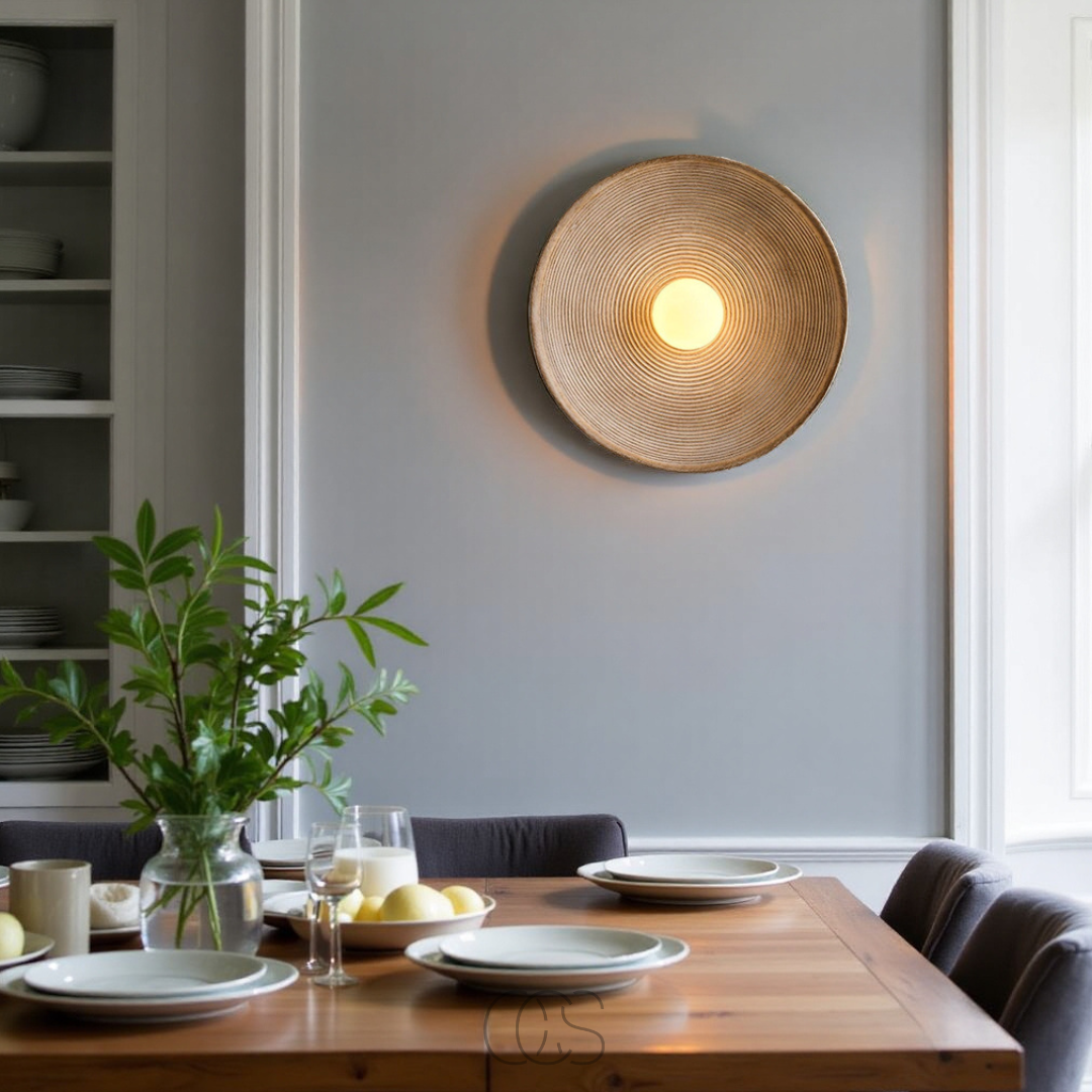 Lampada da parete LED Luxe - a forma di ciotola