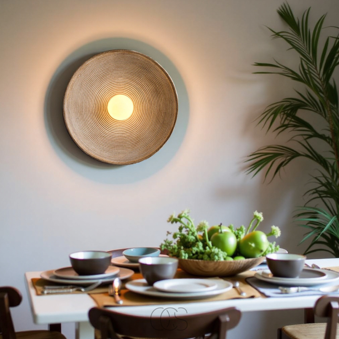 Lampada da parete LED Luxe - a forma di ciotola