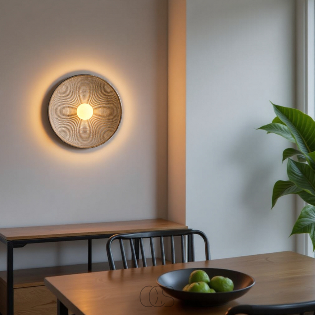 Lampada da parete LED Luxe - a forma di ciotola