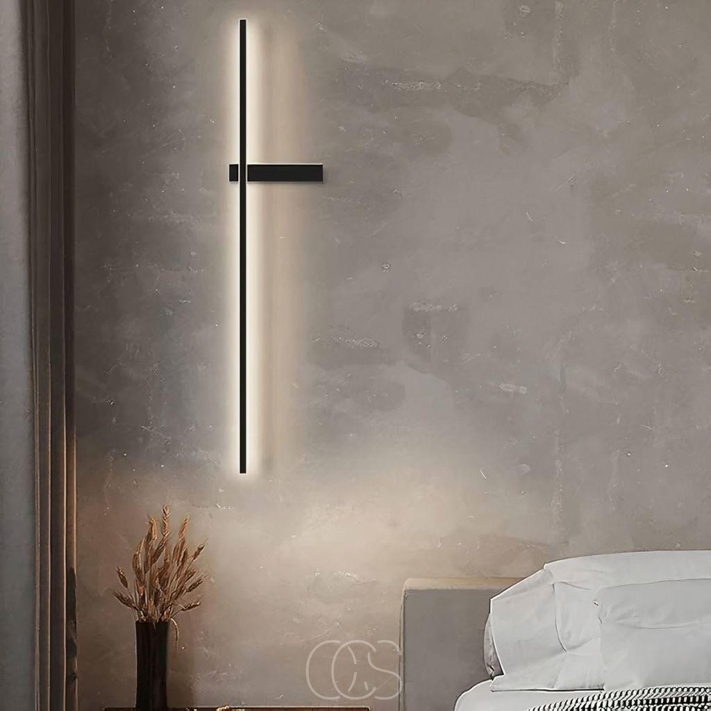 Lampada da parete in alluminio LED
