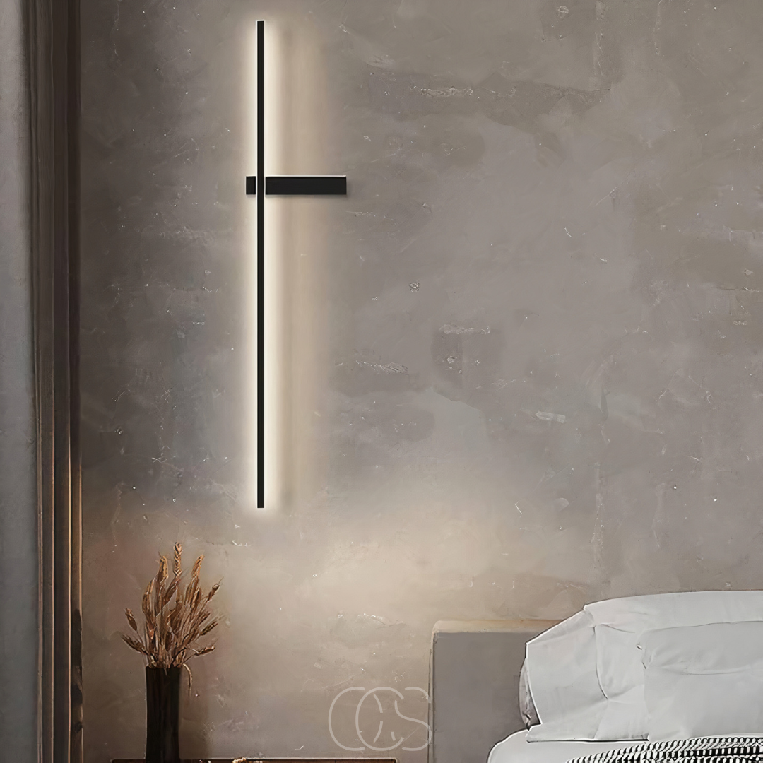 Lampada da parete in alluminio LED