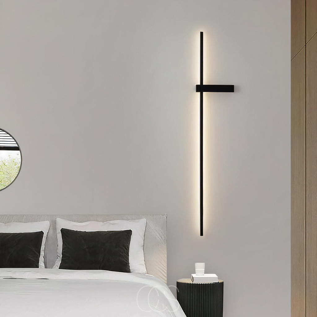 Lampada da parete in alluminio LED