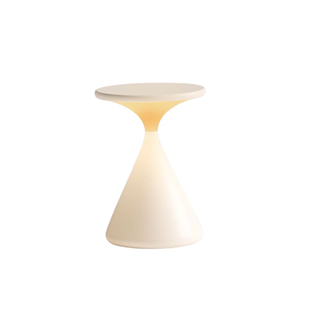 SandGleam – Lampada da tavolo a forma di clessidra wireless con illuminazione LED dimmerabile