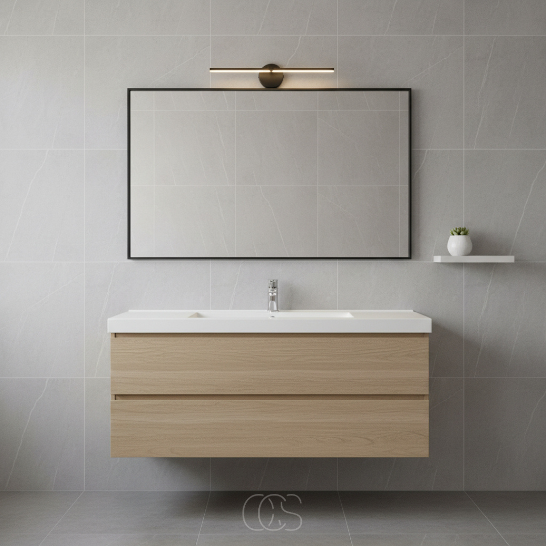 Lampada a muro LED Nera – Moderna e Resistente all'Acqua