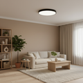 Lampada da soffitto LED Rotonda & Piatta – Design Moderno in Bianco o Nero
