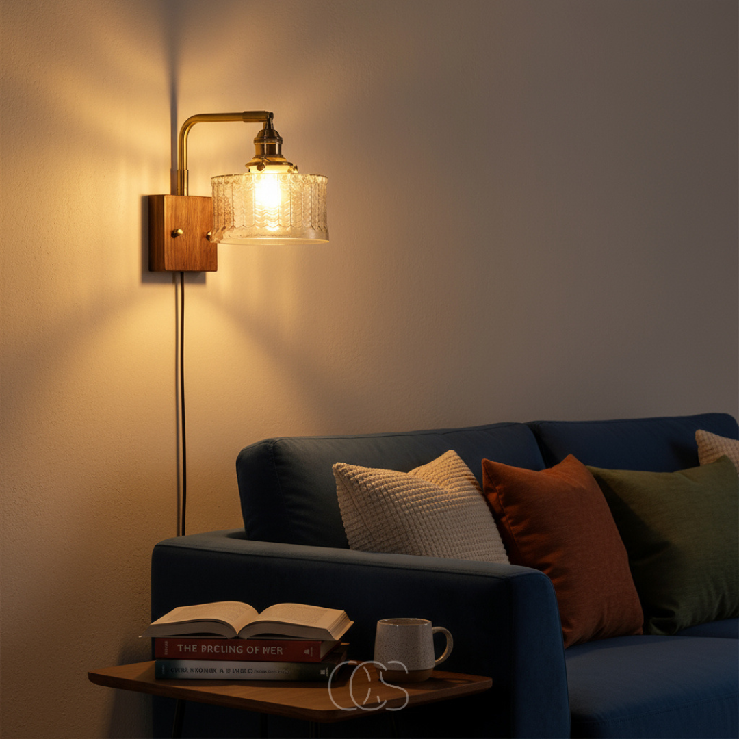 Elarum lampada da parete classica