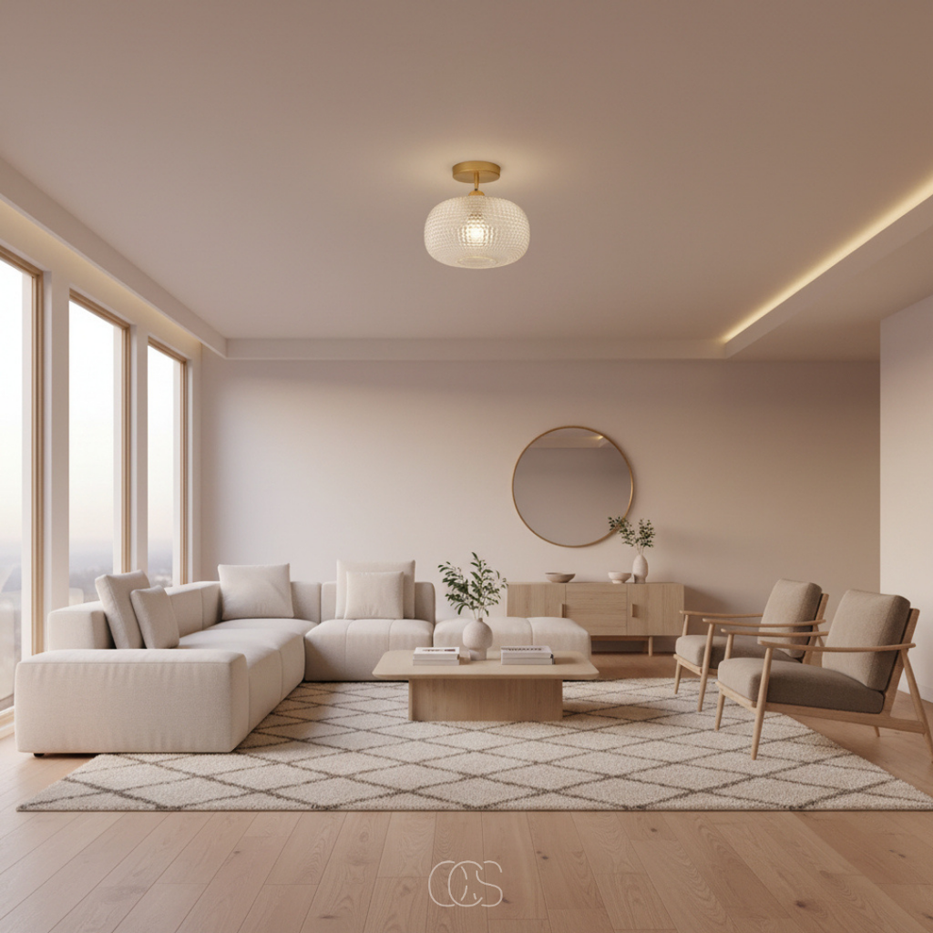 Lampada da soffitto Sfera di Cristallo