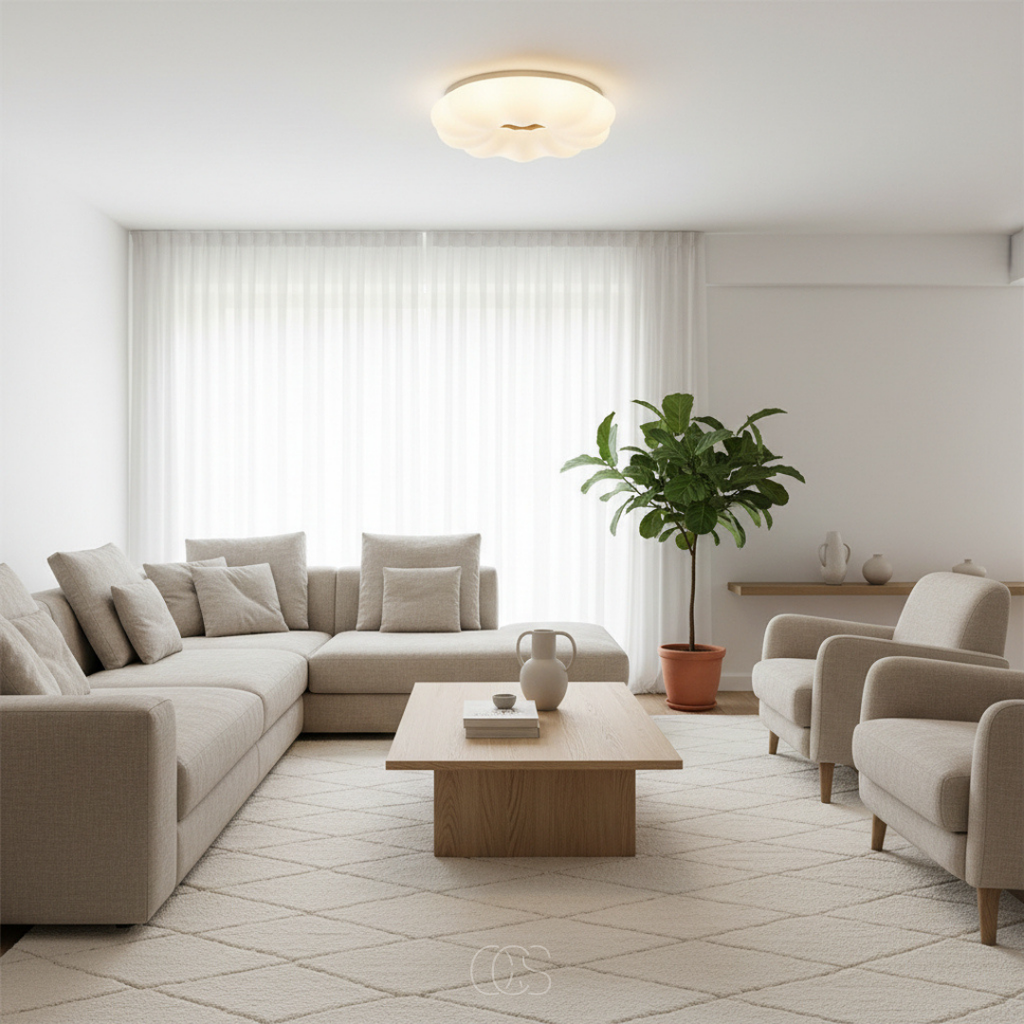 Lampada da soffitto LED Arnif Boterbloem