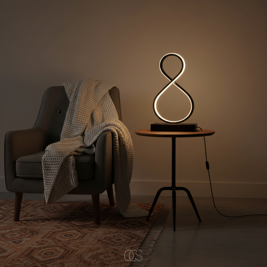 Lampada da Tavolo LED Infinity