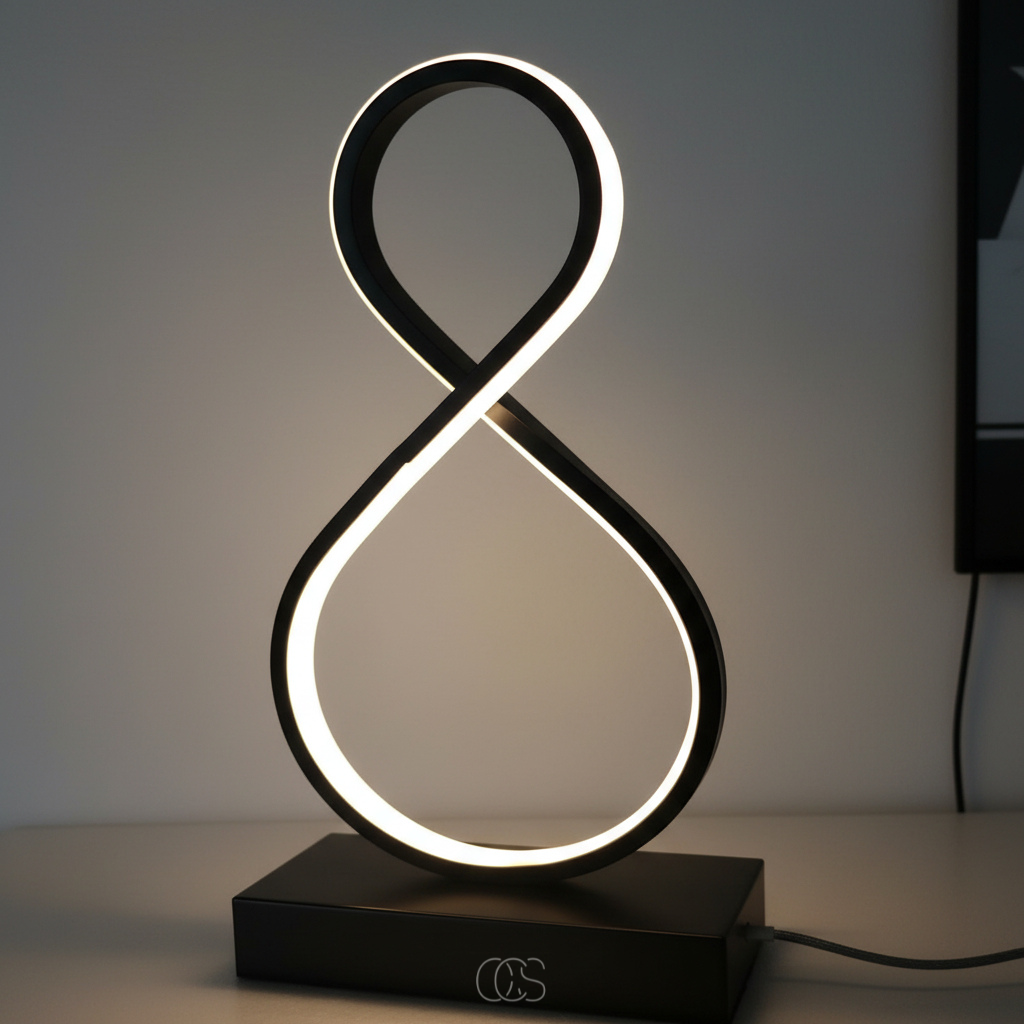Lampada da Tavolo LED Infinity
