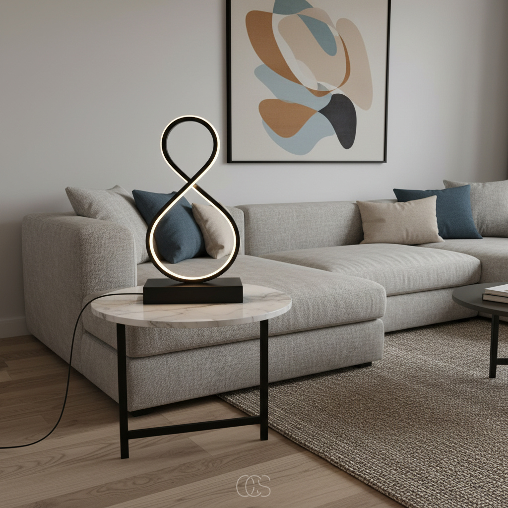 Lampada da Tavolo LED Infinity