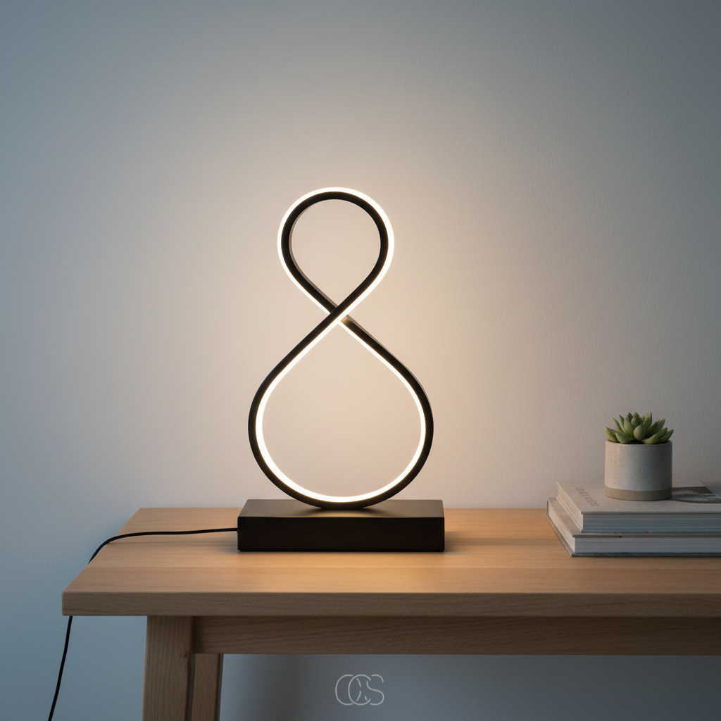 Lampada da Tavolo LED Infinity