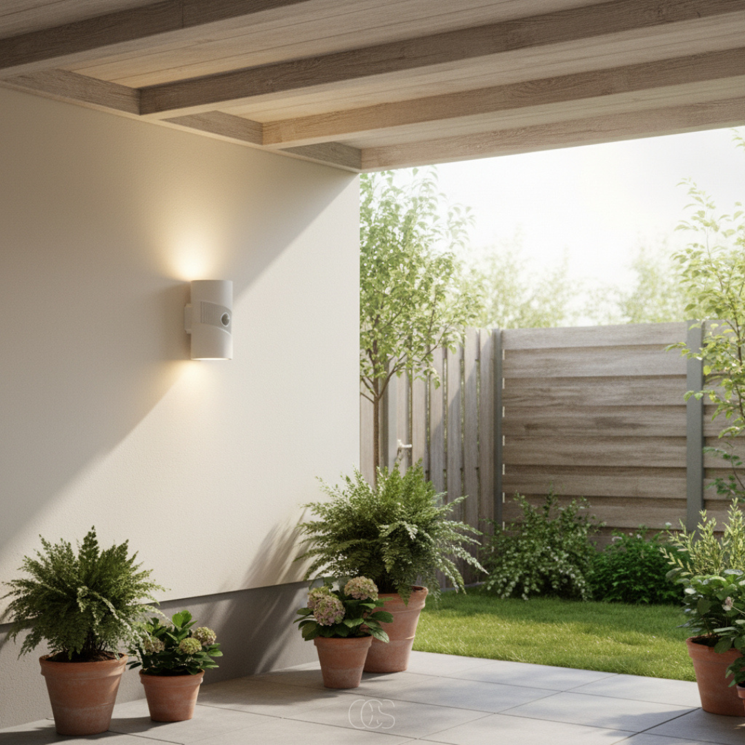 lampada da parete LED Prey con sensore di movimento - Illuminazione Up Down - Sensore PIR 110° - Portata 5m