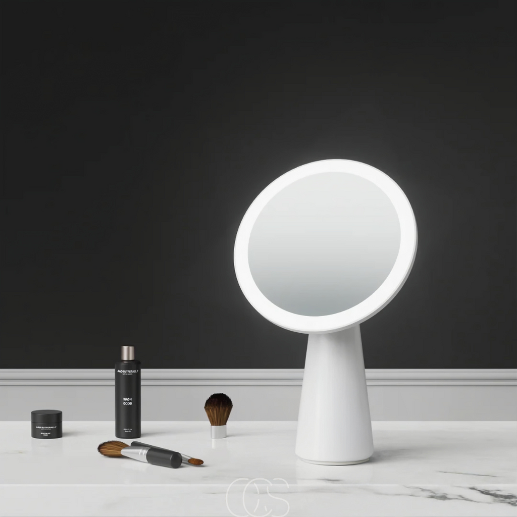 Lampada da Tavolo con Specchio a LED - Lampada per Trucco