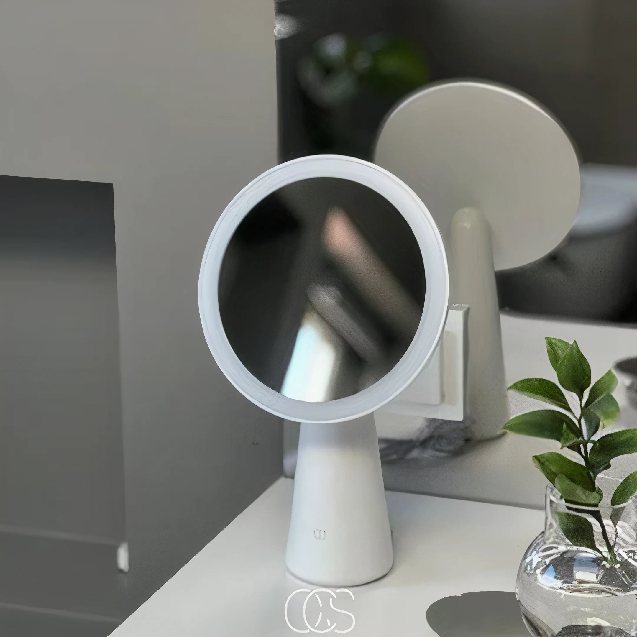 Lampada da Tavolo con Specchio a LED - Lampada per Trucco