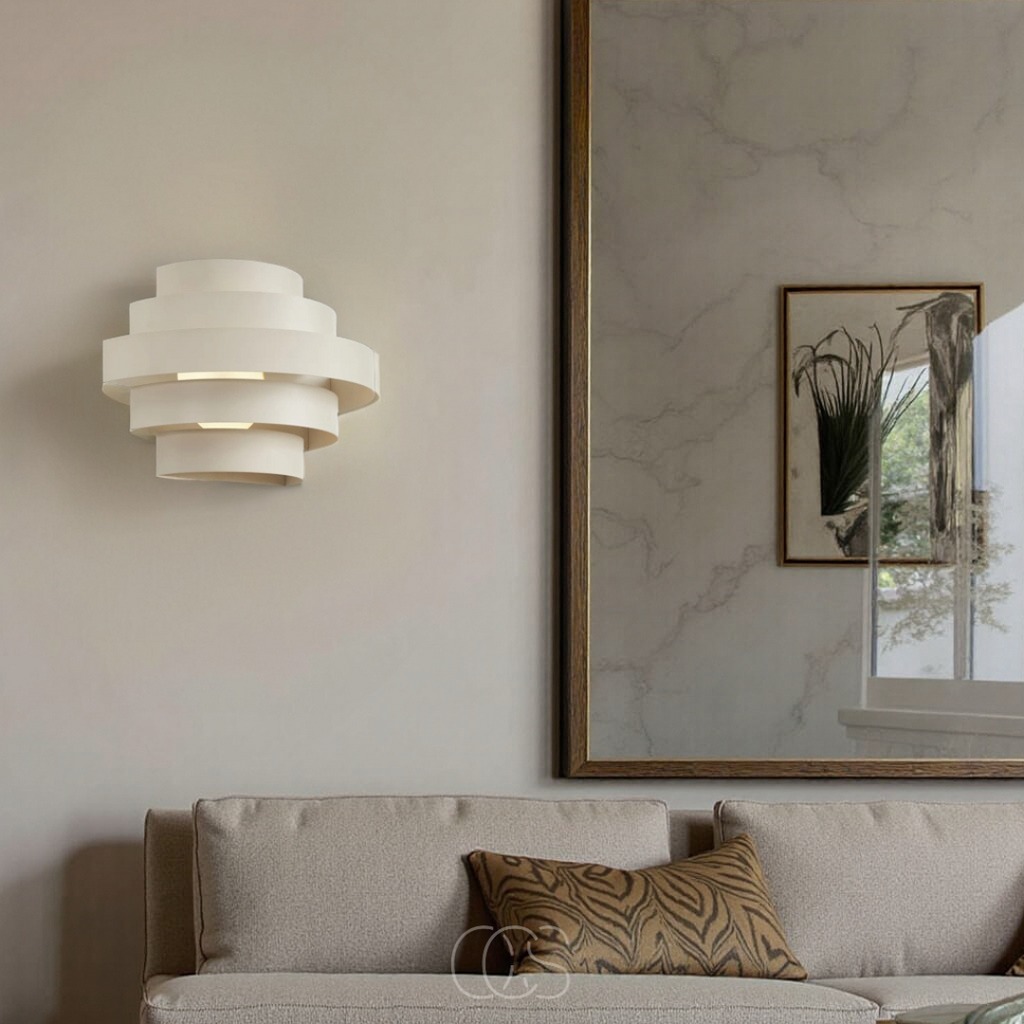 Lampada da Parete Moderna con LED Dimmerabile a 3 Livelli - Luce Bianco Caldo
