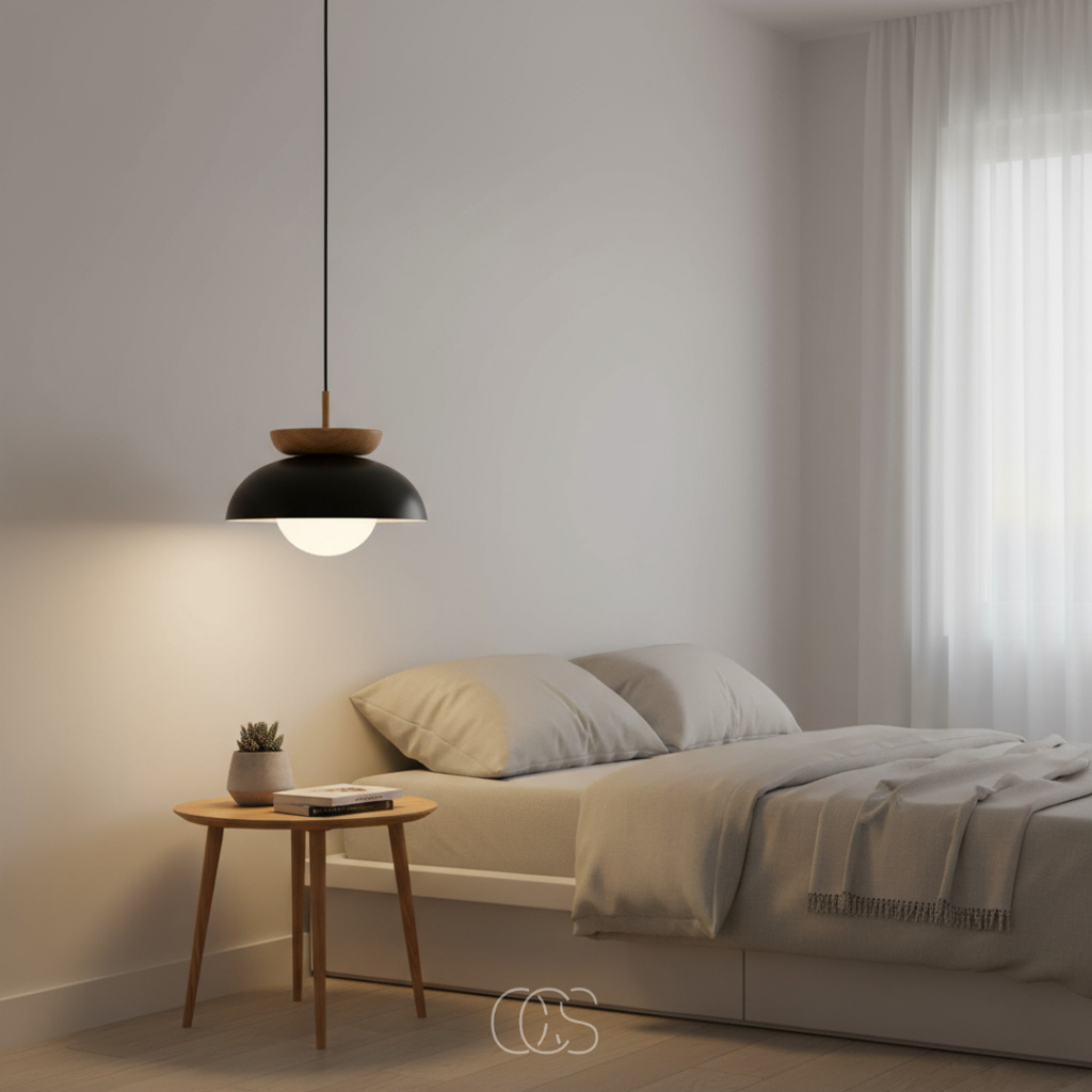 Lampada a sospensione Scandinava Rotonda