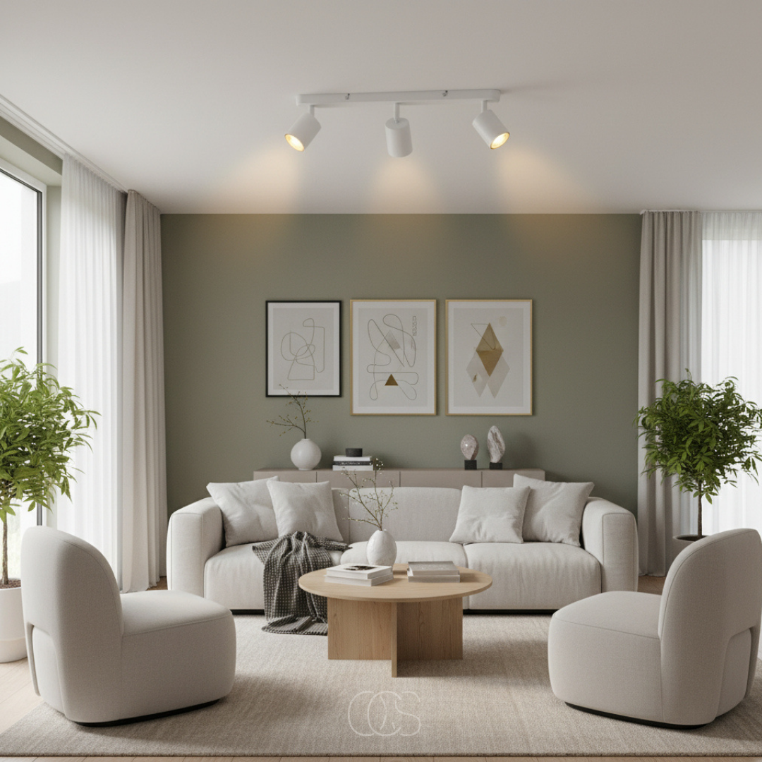 Lampada a soffitto Wanessa 3 punti luce