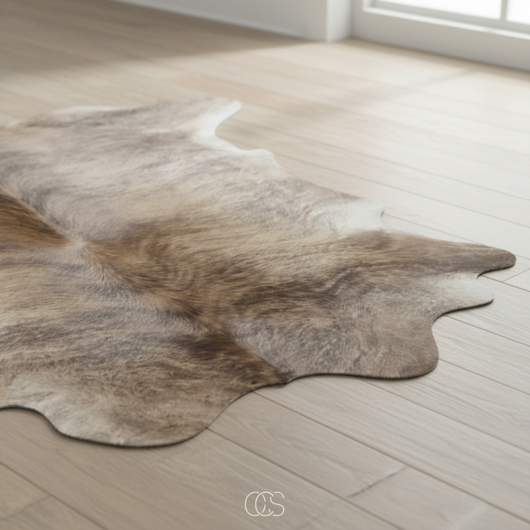 tappeto in finta pelle Bongon Marrone - 200 x 140 cm