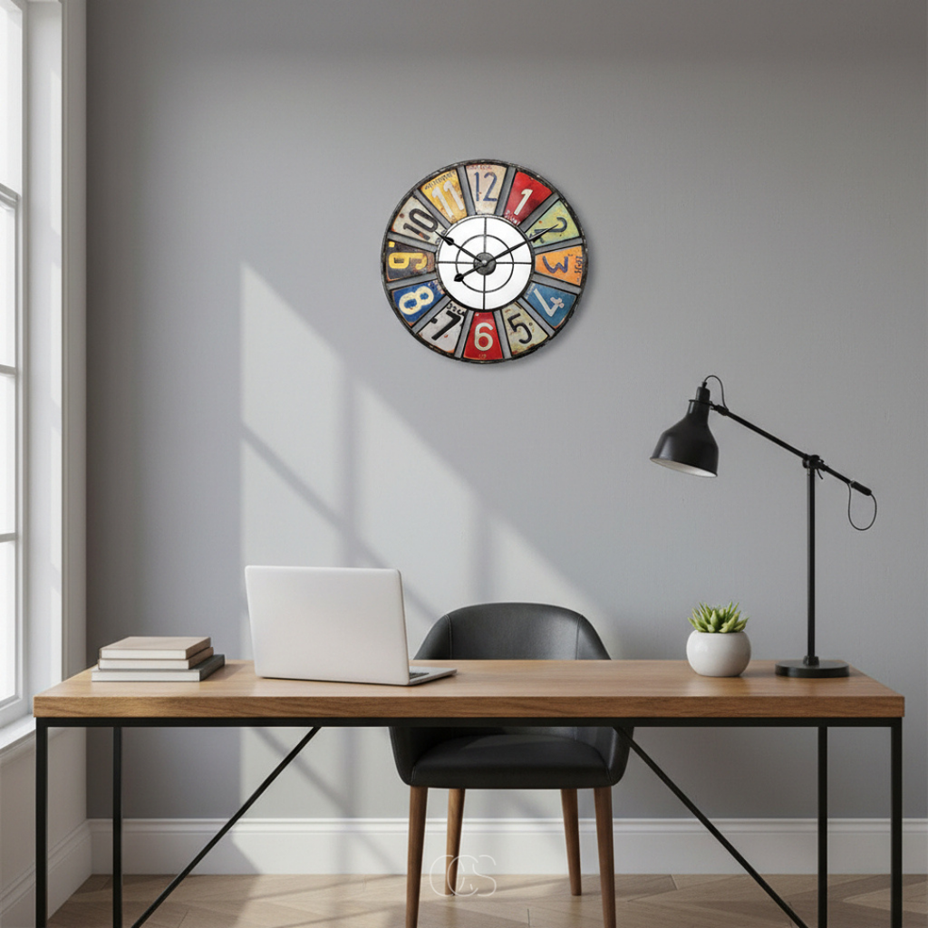 Orologio da Parete Retro Colorato
