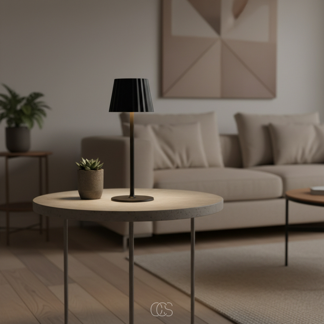 Rafello lampada da tavolo minimalista - senza fili