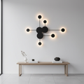 Lampada da parete astratta a LED - 6 punti luce