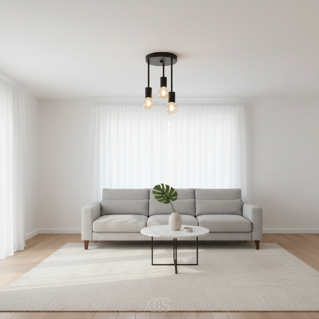 Lampada da soffitto vintage industriale - spot da soffitto