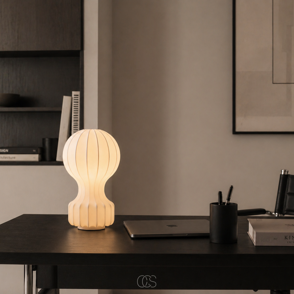 Lampada da tavolo design Witte in una forma organica