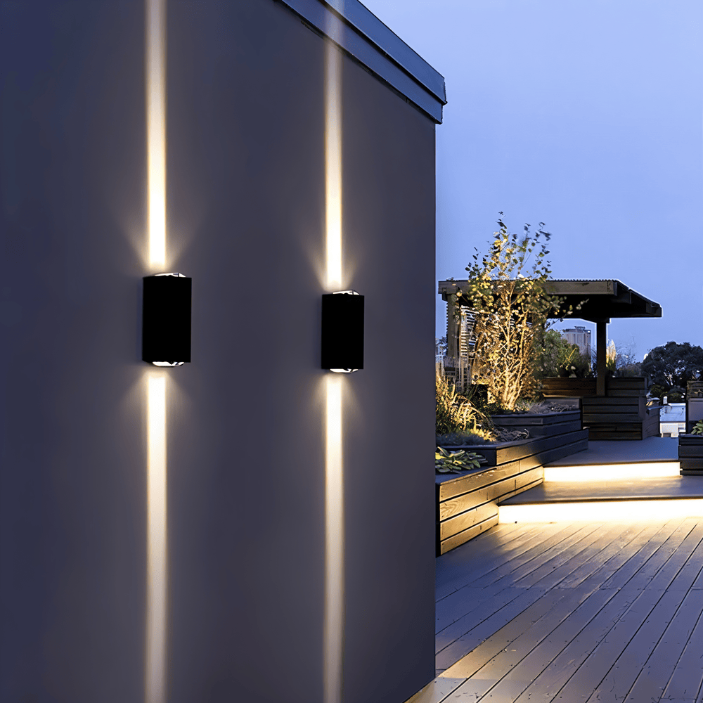 AquaBeam – Lampada da Parete LED Impermeabile in Alluminio Aeronautico per Uso Esterno e Interno